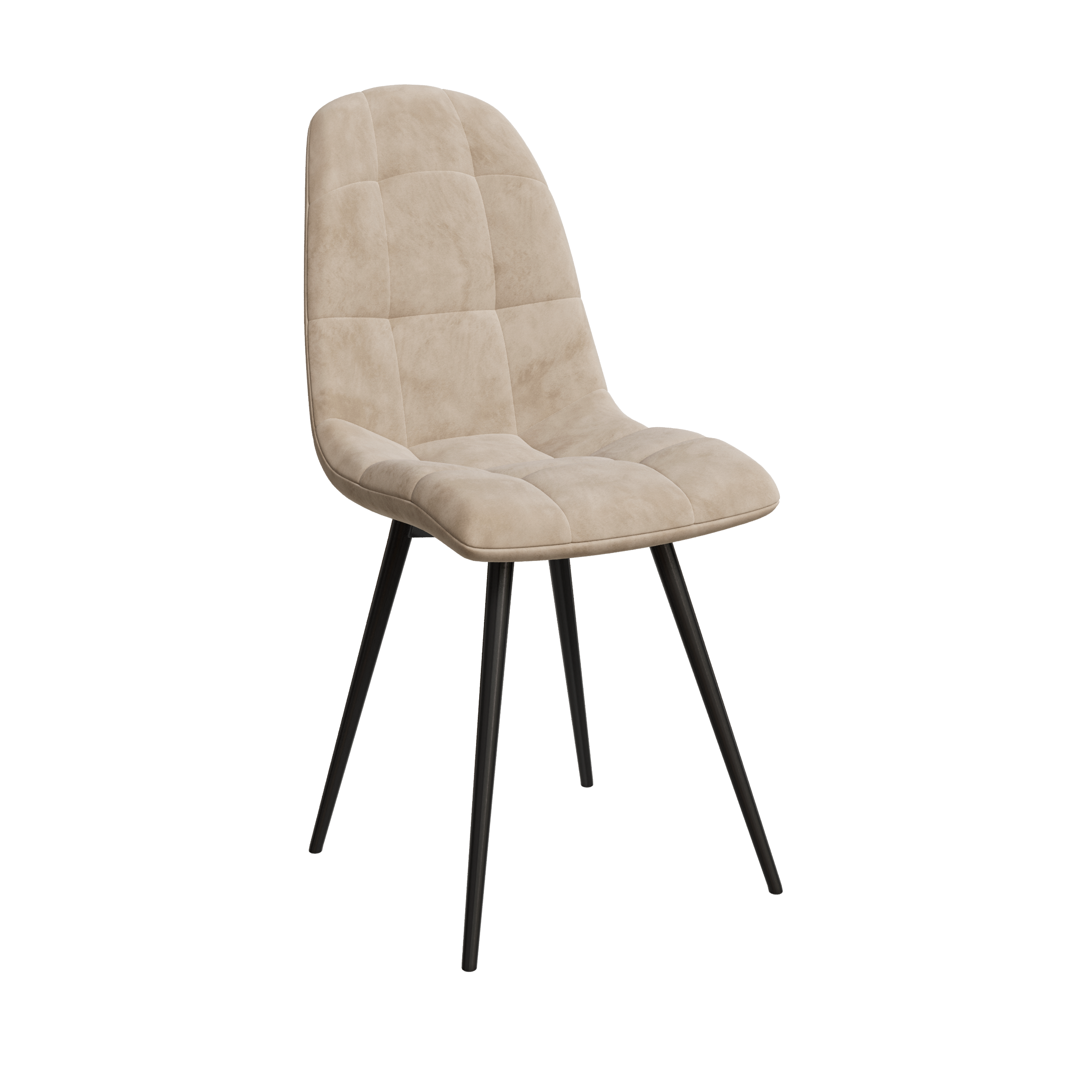 Стул Лувер  Nella 114 капучино (Без каркаса  №2) (Под заказ)