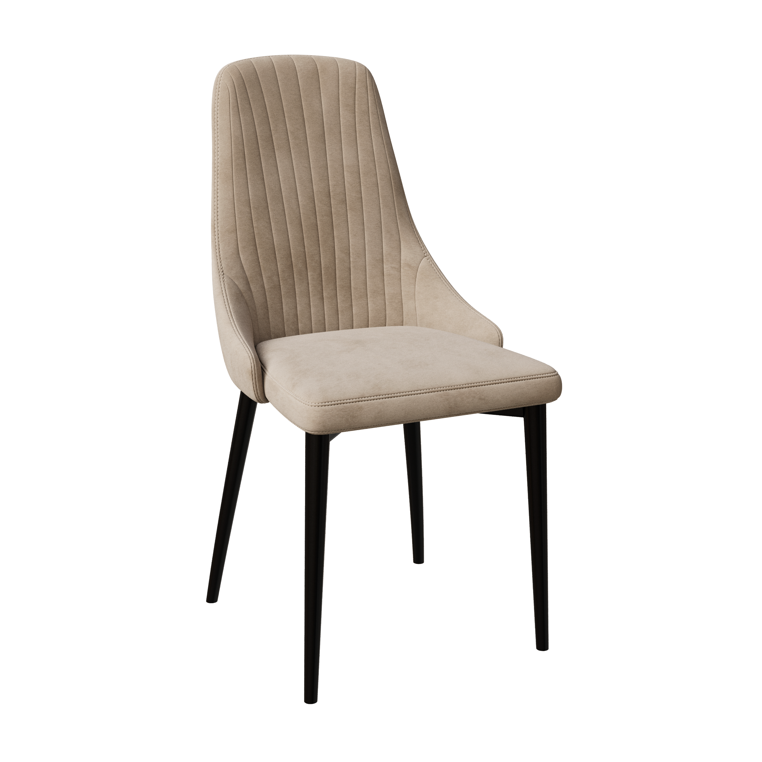 Стул Антара  Nova 910 Велюр бежевый (Без каркаса  №1) (Под заказ)