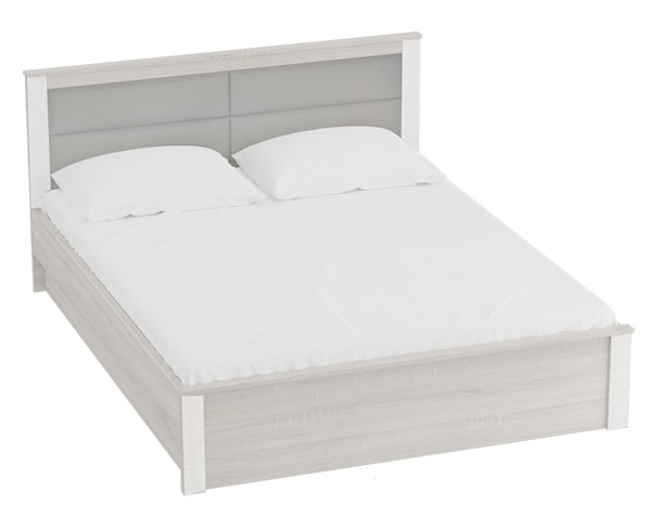 Спальня "Релана" Кровать 1600*2000 анкор белый (без основания) 