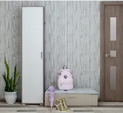 Прихожая Карри-4 анкор белый/анкор темный  Временно не производим