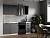 Кухня GRACIA graphite 1,5м (без столешницы, мойки, сушки)
