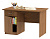 Стол письменный однотумбовый ит.орех/левый