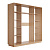 Шкаф-купе "Лайндор" Корпус к шкафу-купе 3-х дверн. 2100 дуб сонома
