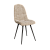 Стул Лувер  Nova 910 Велюр бежевый (Без каркаса  №2) (Складская)